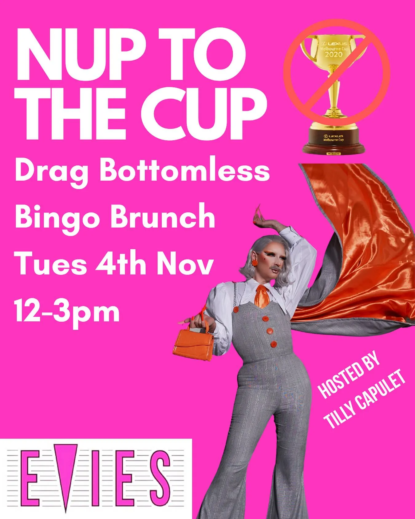 Drag Bingo at Evie's