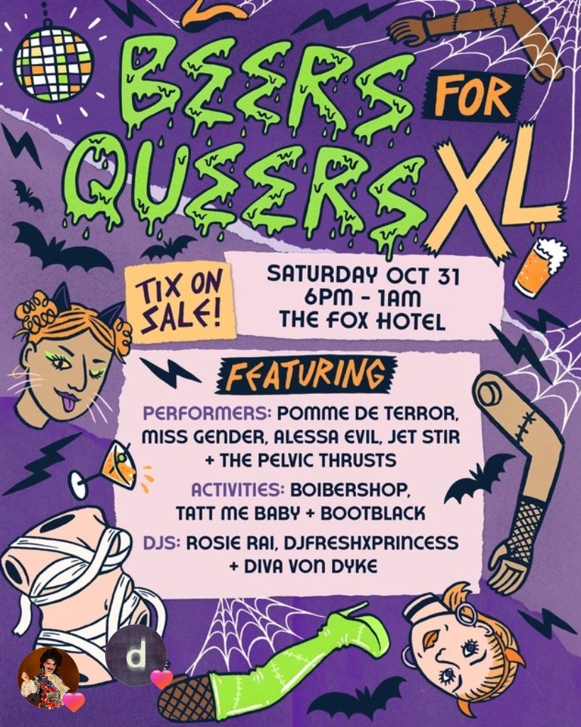 Beers for Queers XL: Halloween Party