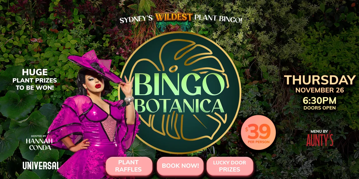 BINGO BOTANICA Thu 26 Nov