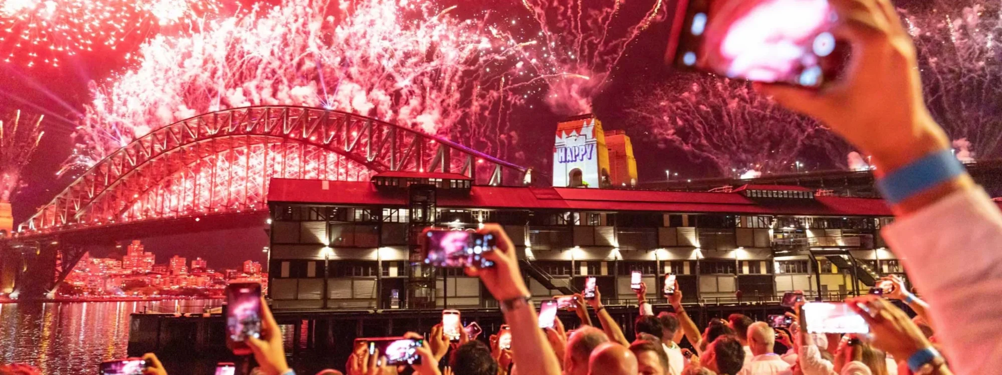 Celebration at the End of the Wharf - NYE 26/27