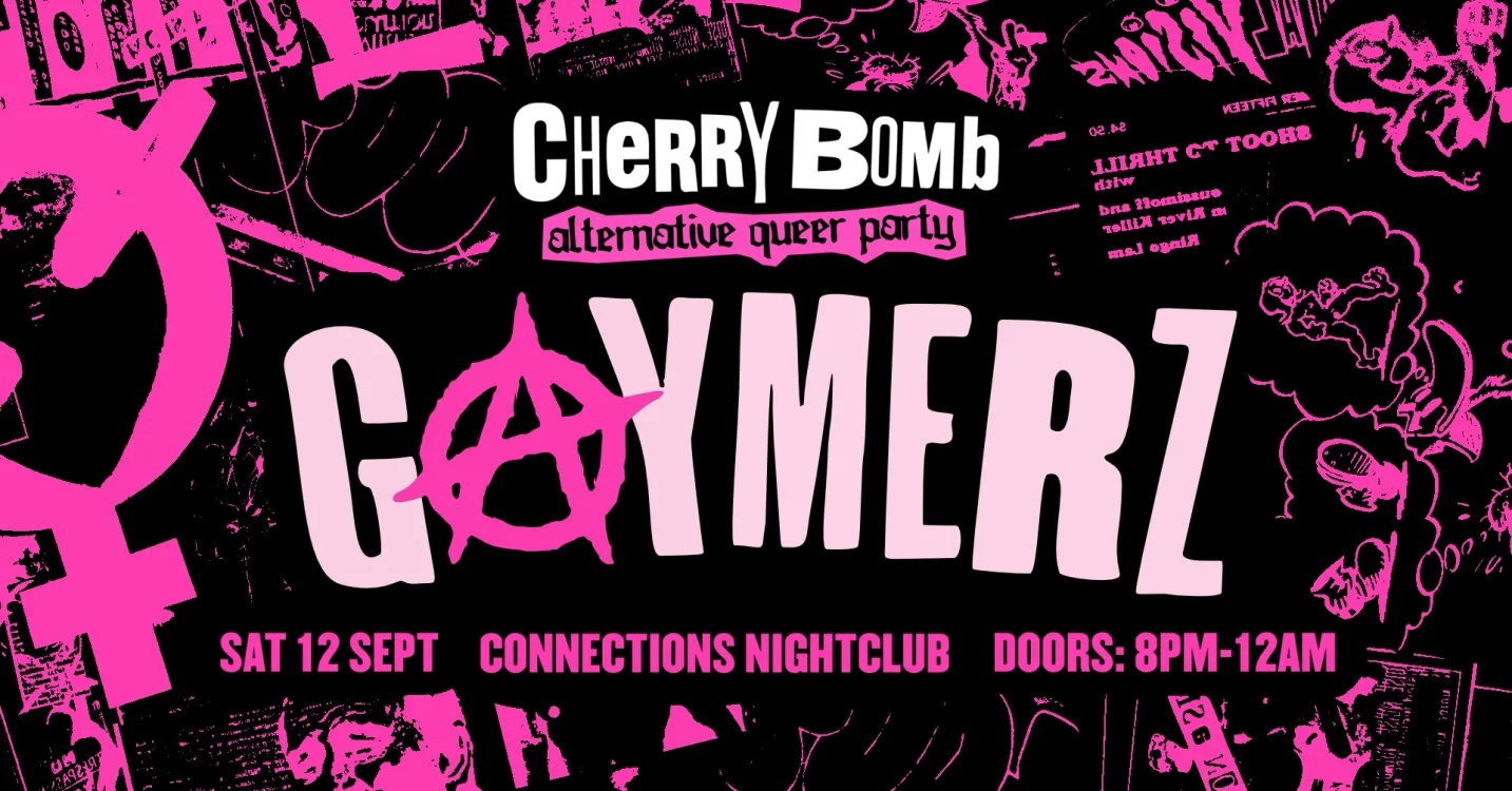 Cherry Bomb: Gaymerz ✧ Sat 12 September