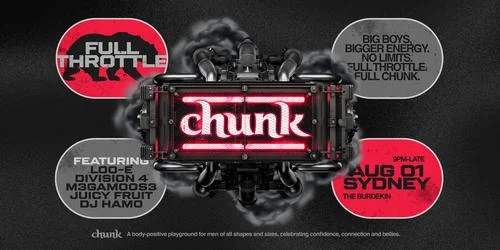 CHUNK SYDNEY: FULL THROTTLE | 01 AUG 2026