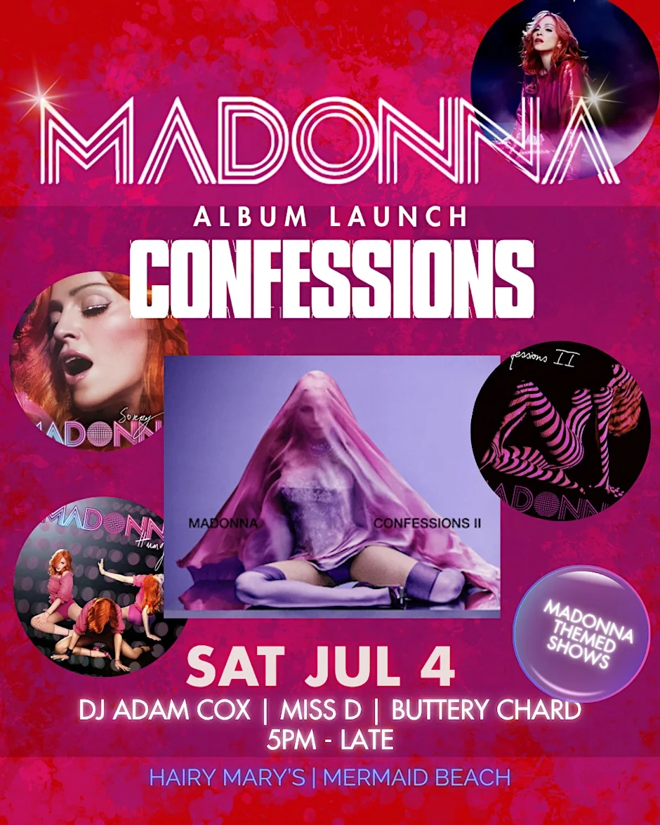 CONFESSIONS: Madonna Album Launch Party - A Disco Night + New Album Tracks