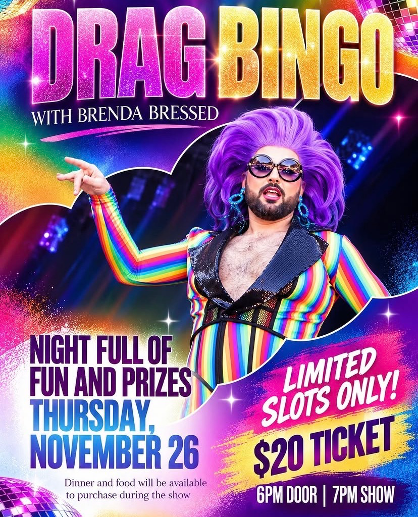 Drag Bingo with Brenda Bressed