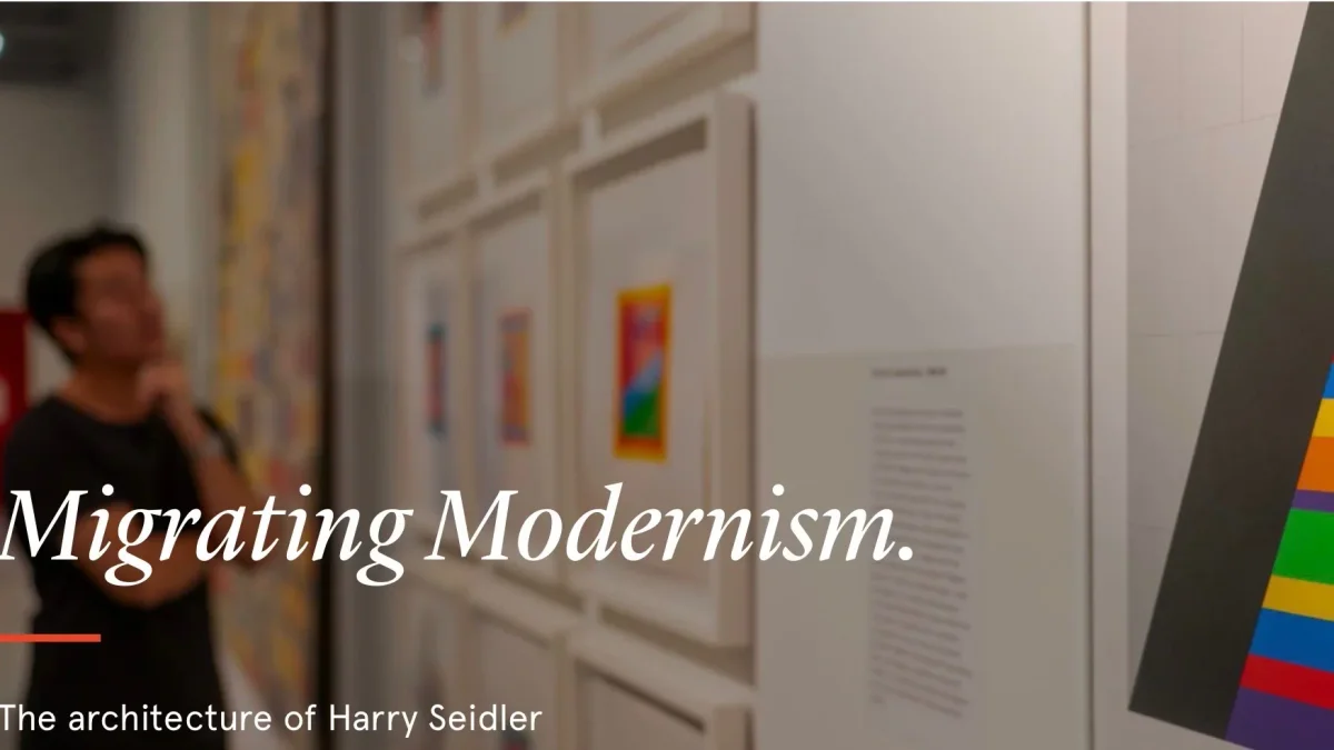 FAB Cultural Afternoon: Harry Seidler & Happy Hour