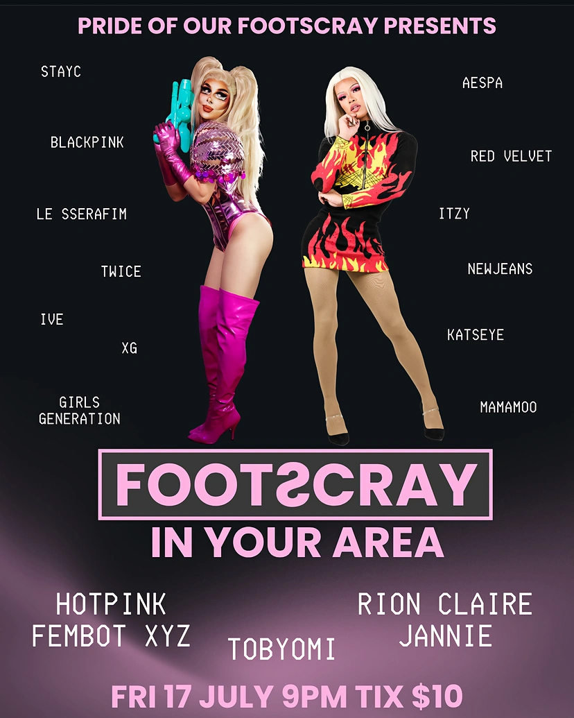 FOOTSCRAY In Your Area (K-Pop Night)