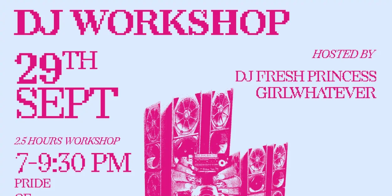 free DJ workshop for BIPOC + trans! (pt. ii)