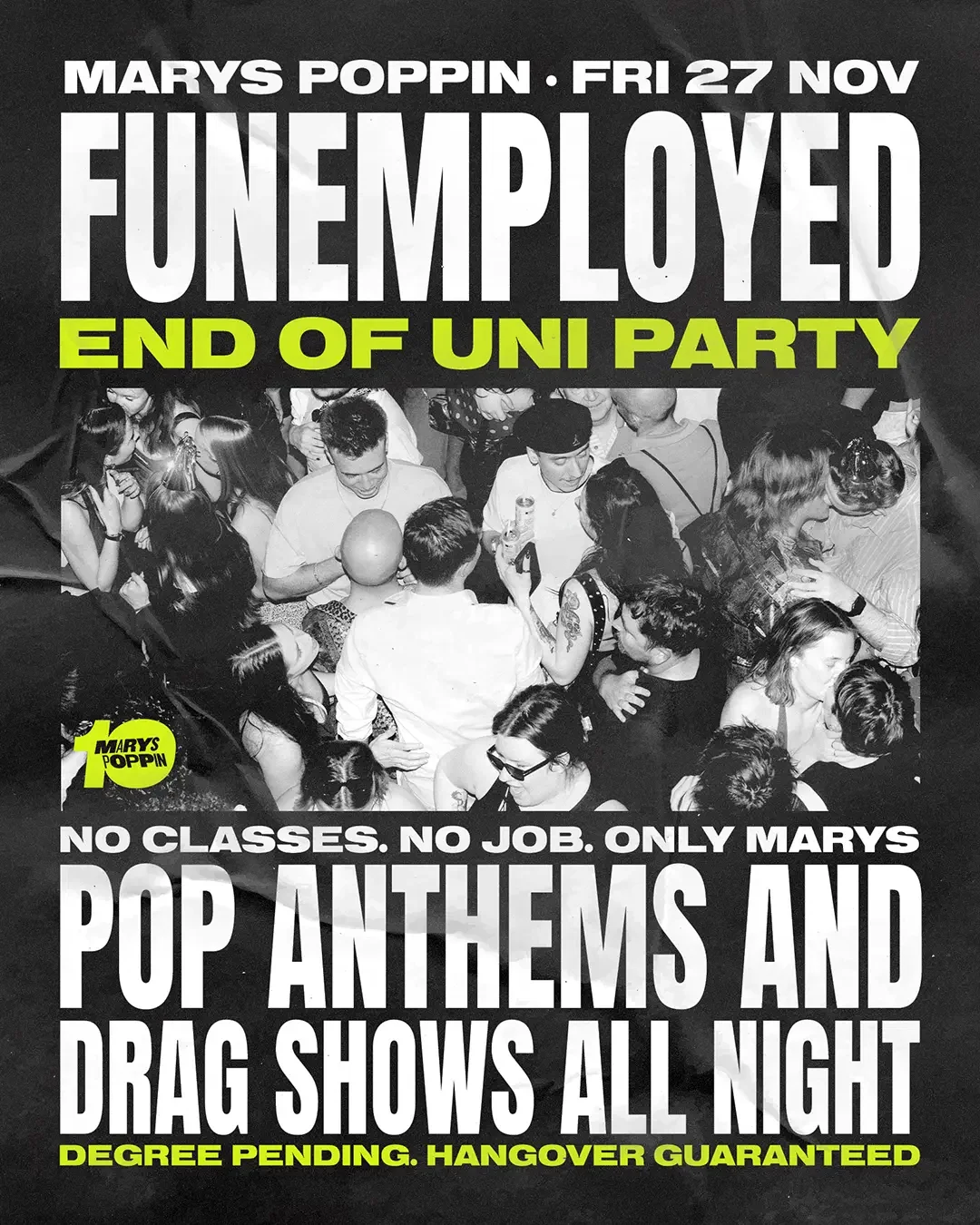 Funemployed: End Of Uni Party