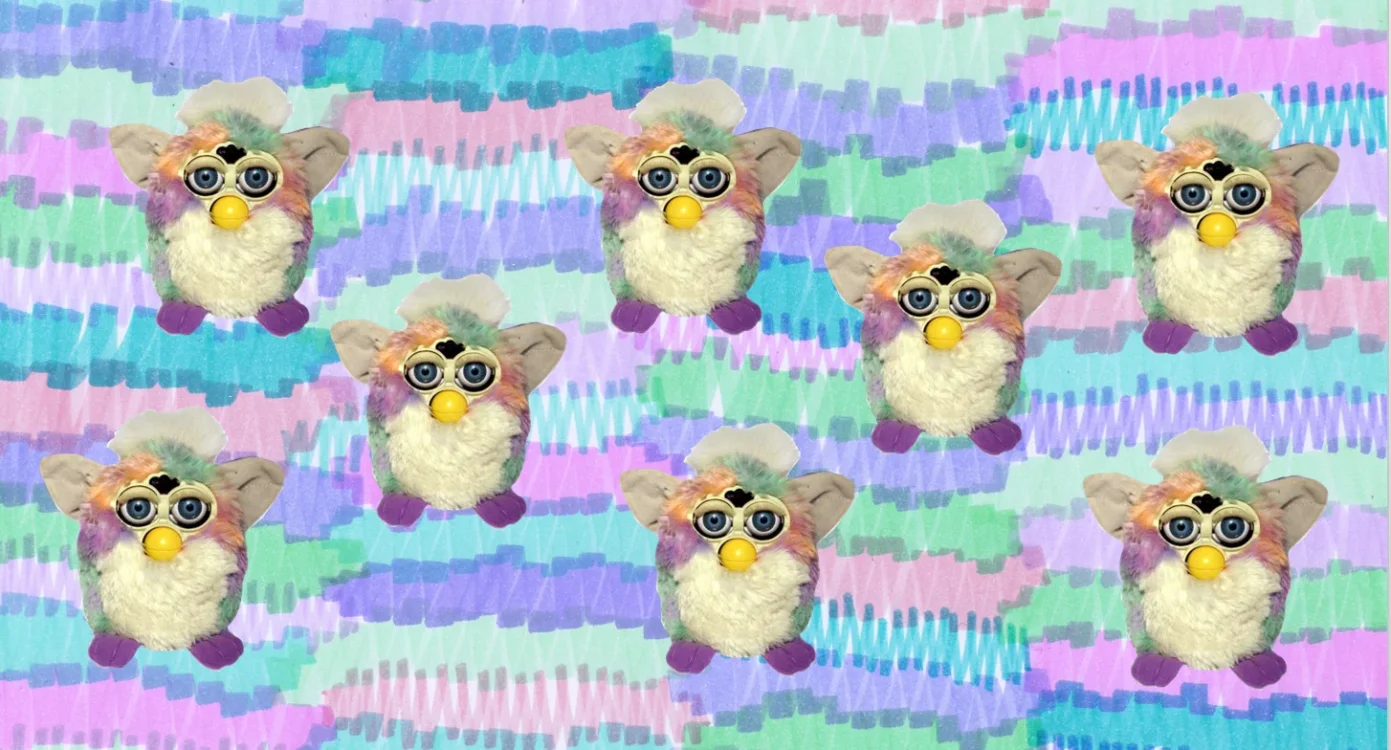 Furby Collaging