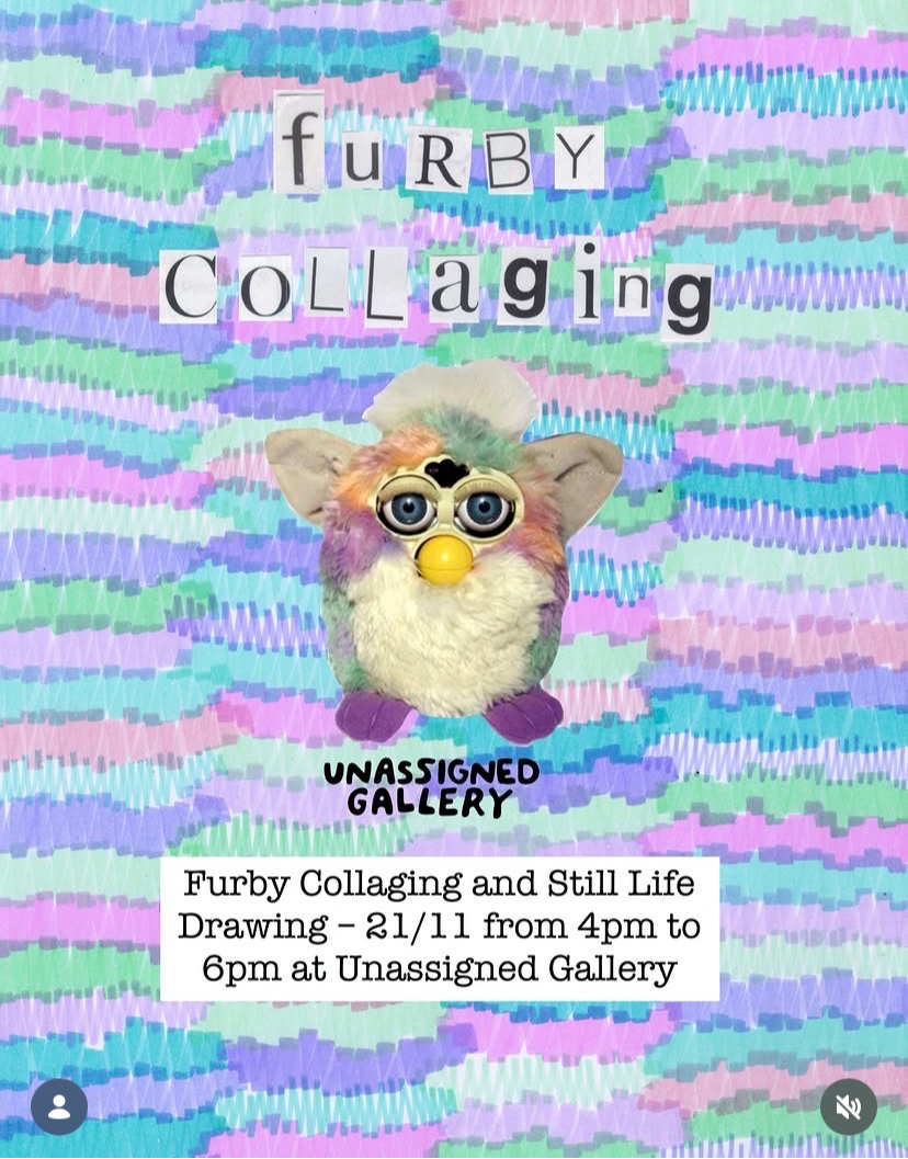 Furby Collaging and Still Life Drawing