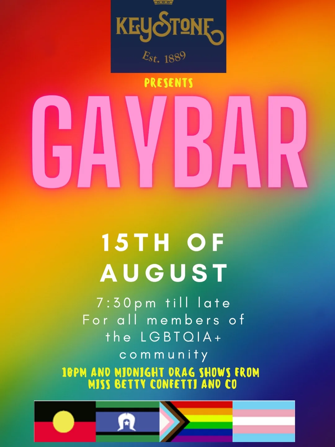 GAYBAR 2026