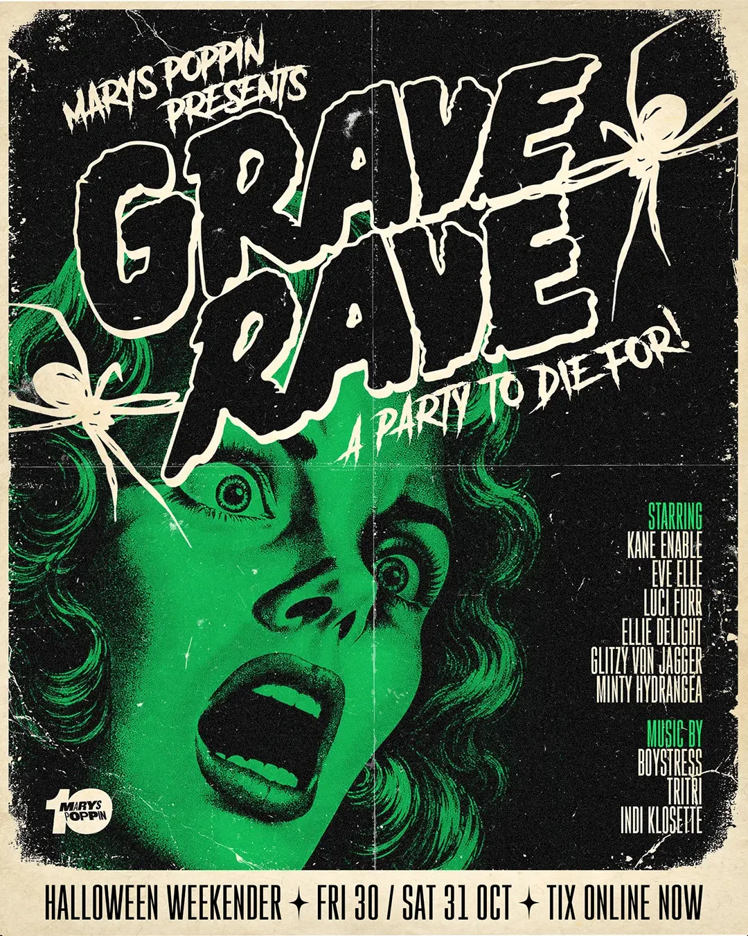 GRAVE RAVE Halloween Weekend