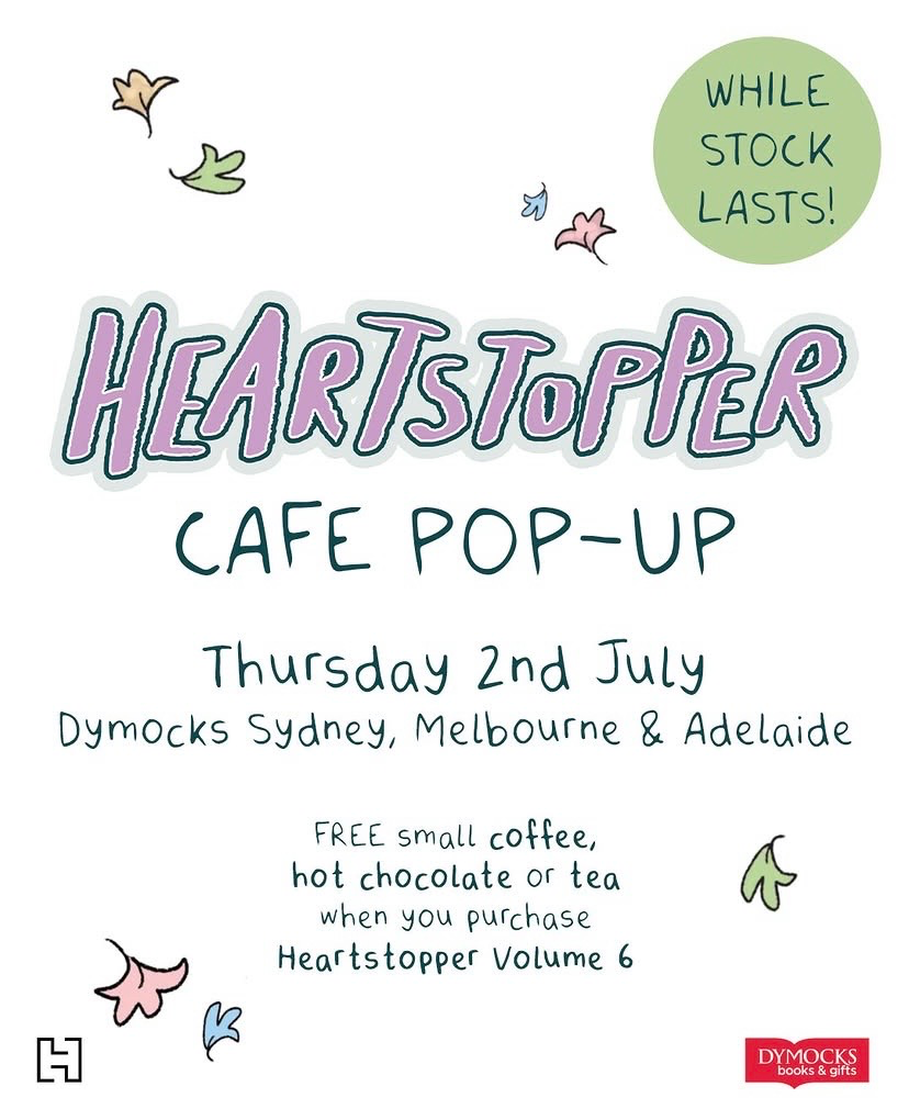 Heartstopper Cafe Pop-Up - Adelaide
