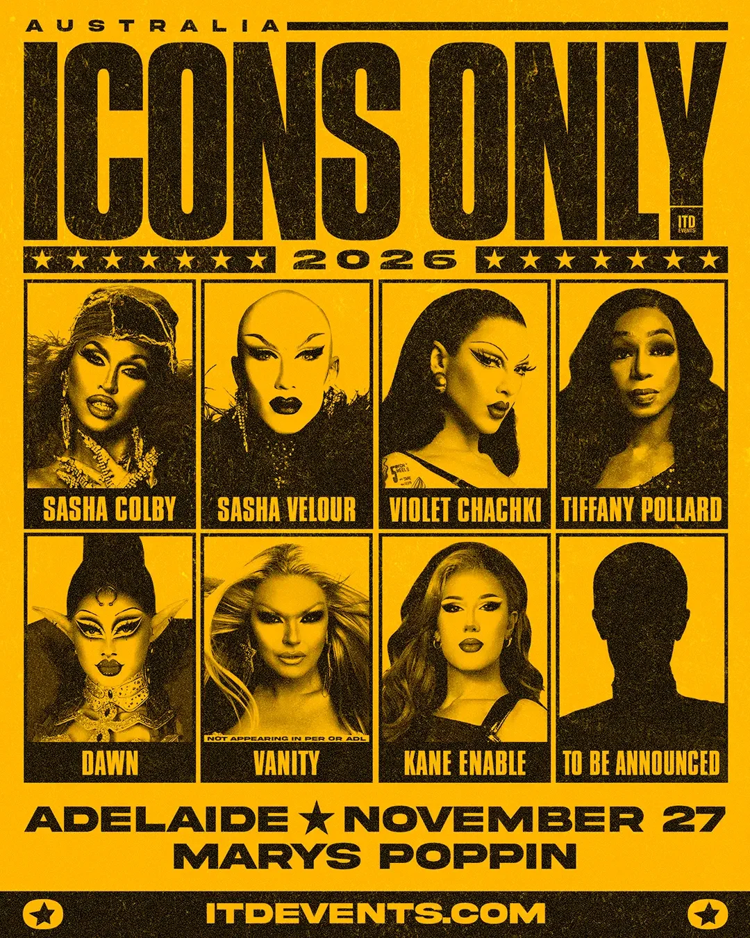 ICONS ONLY - Adelaide