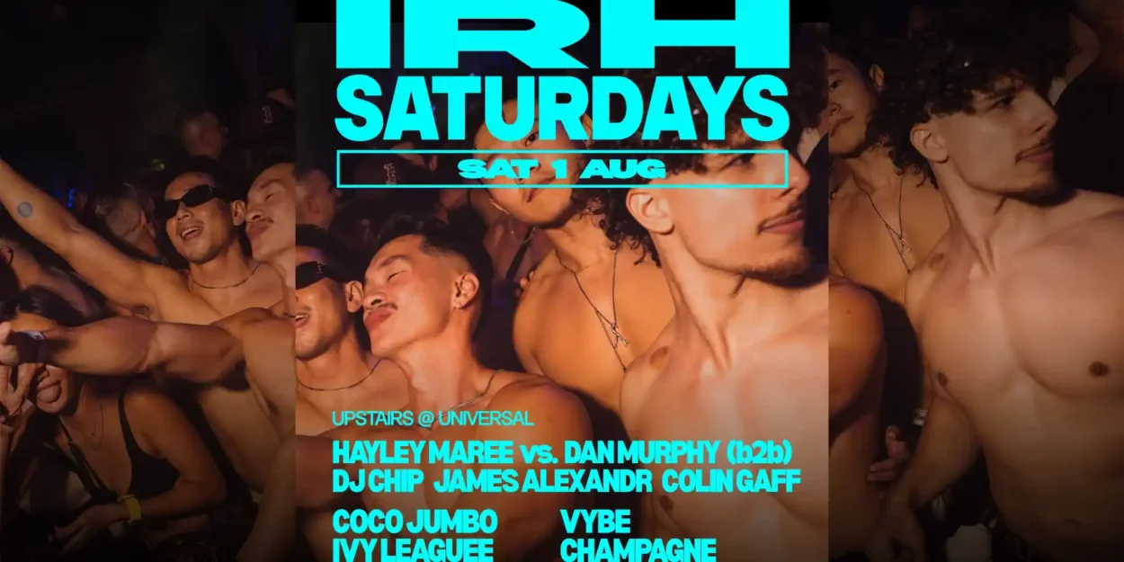 IRH: Official After Party Sat 1 Aug
