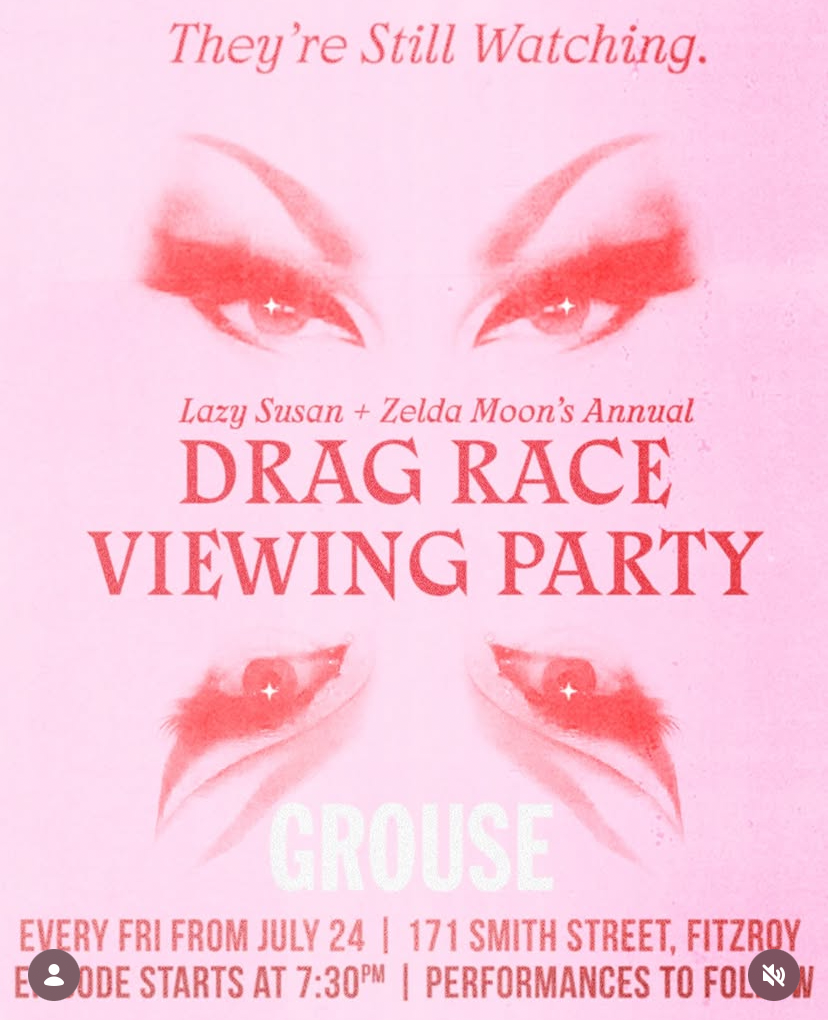 Lazy Susan + Zelda Moon's Annual DRAG RACE VIEWING PARTY
