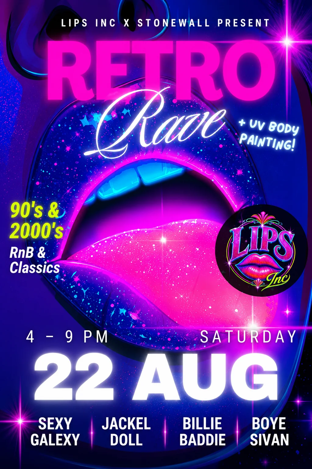 LIPS Inc: RETRO RAVE