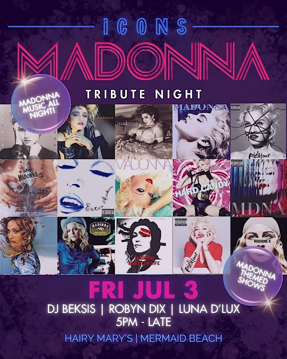 Madonna Tribute Night - A Night of Retro Classics & Madonna Hits all Night