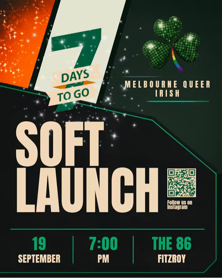 Melbourne Queer Irish Soft Launch