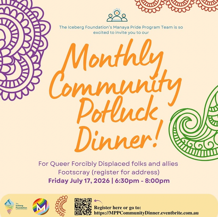 Monthly Community Potluck Dinner!