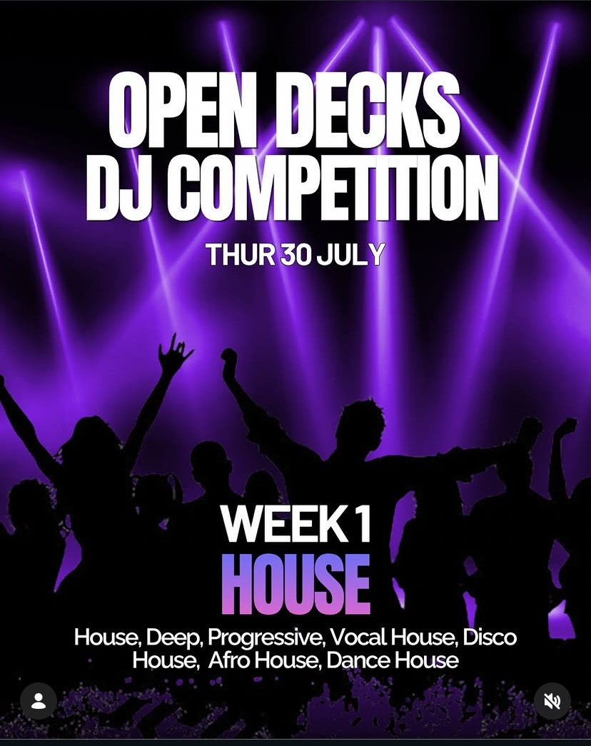 Open Decks DJ Competition, Week 1 — House