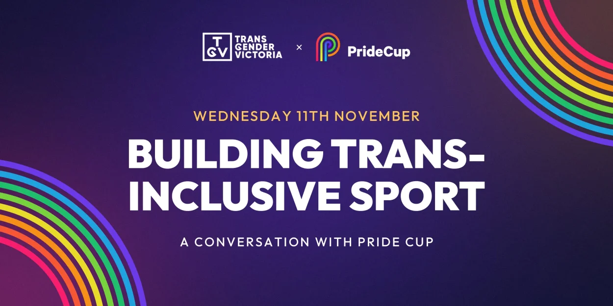 Panel Discussion: Building Trans-Inclusive sport - A Conversation with Pride Cup