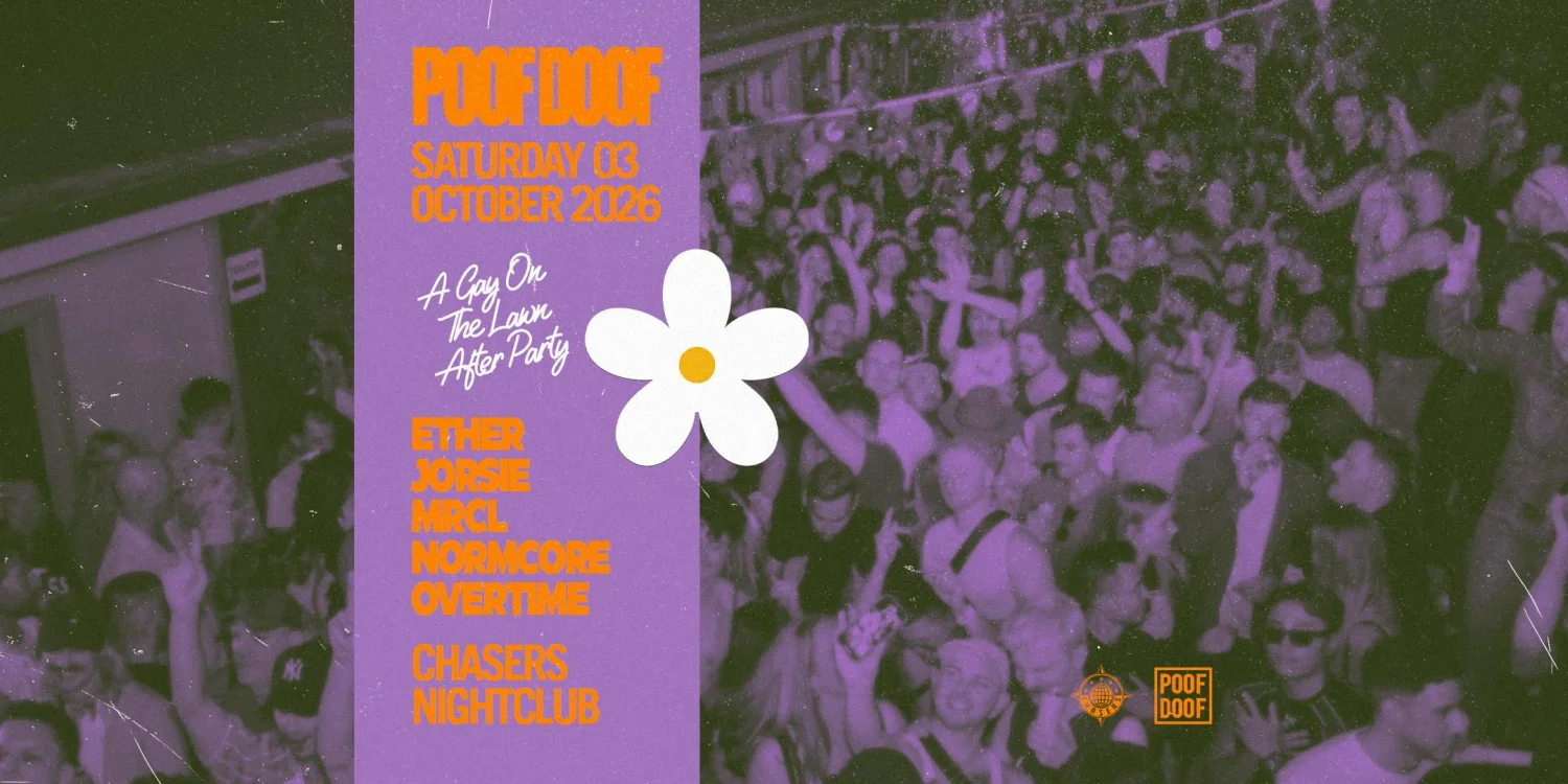 POOF DOOF - Sat 3rd October - Presale Ticket