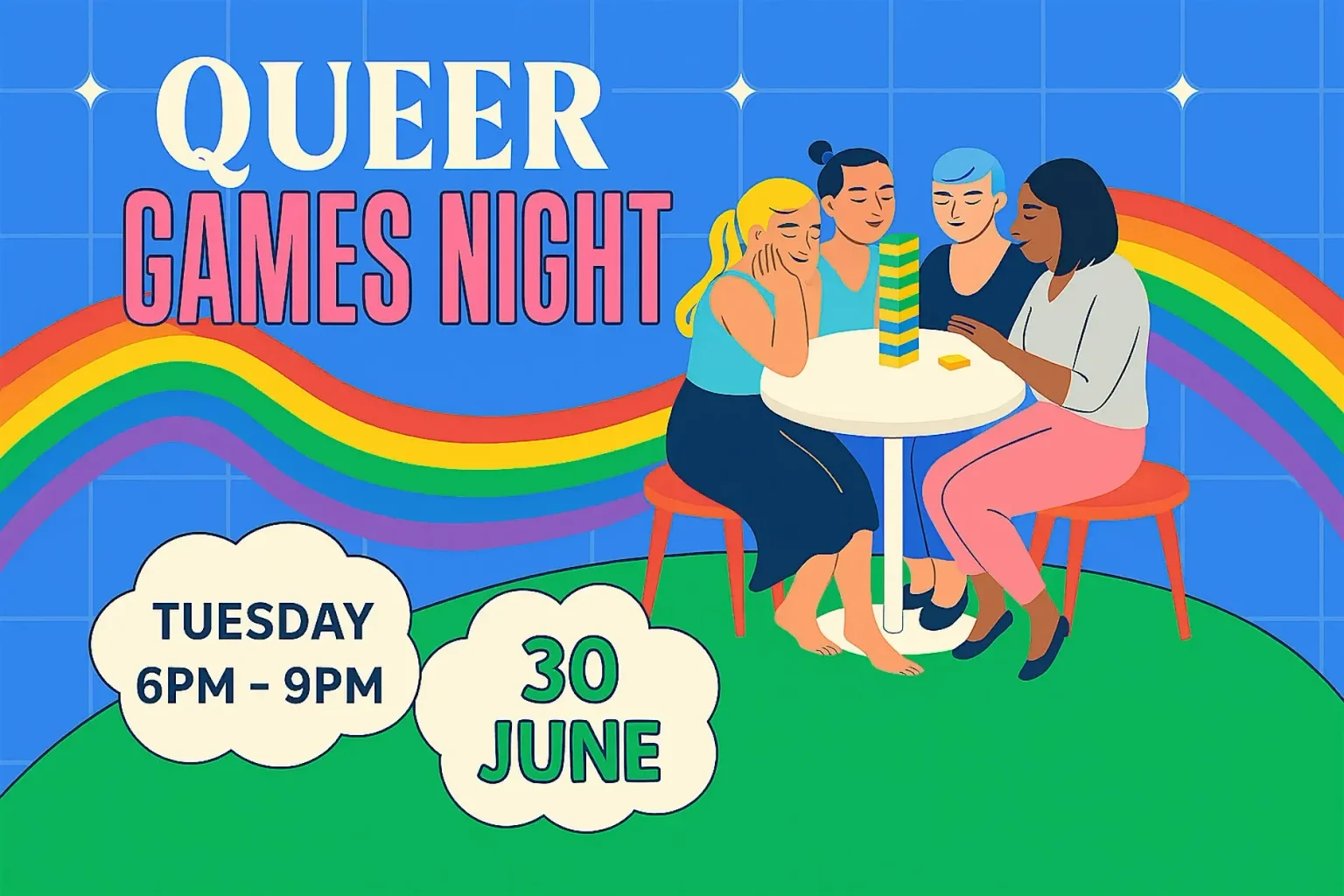 Queer Games Night with VPC’s Sam!