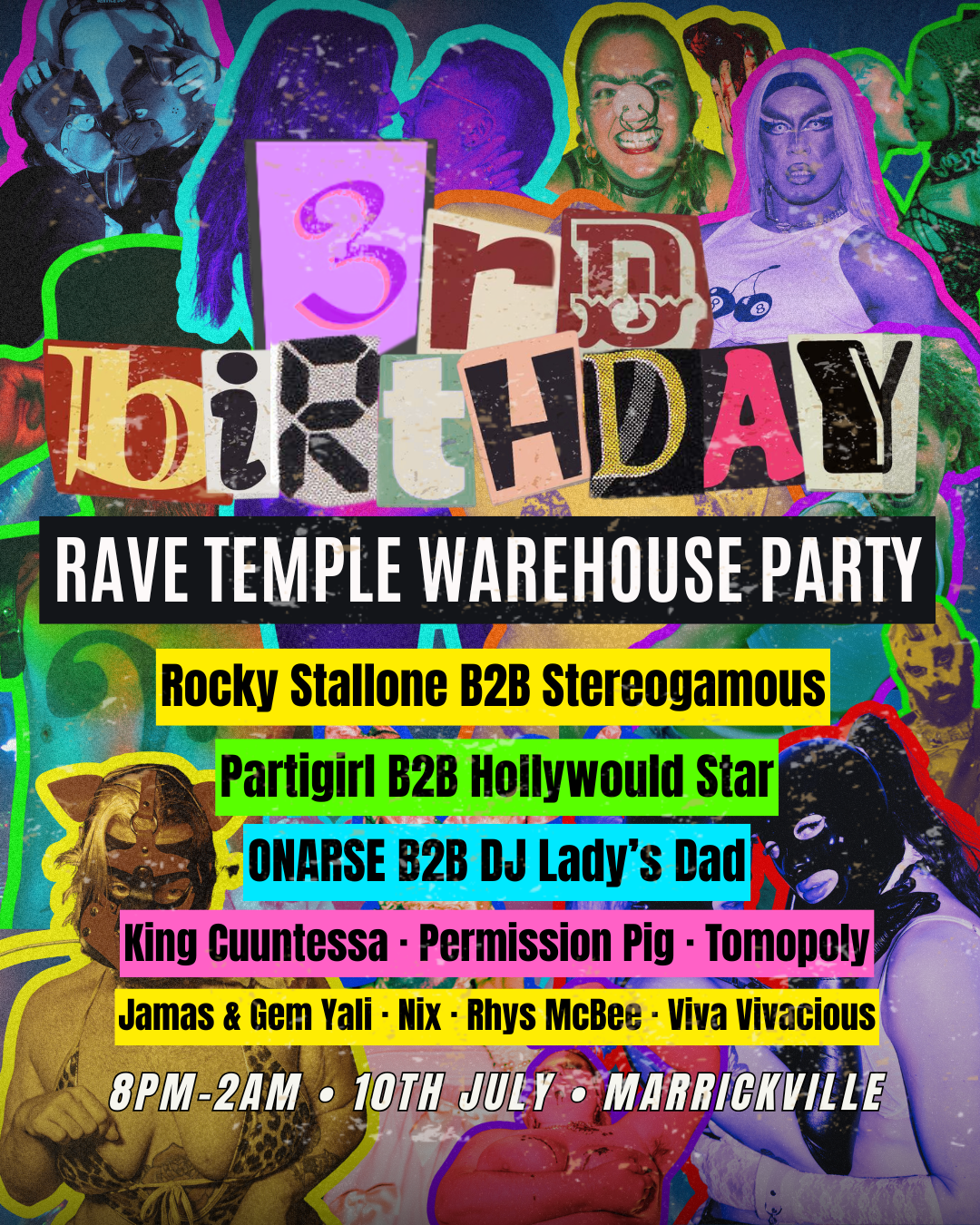 3rd Birthday: Warehouse Party