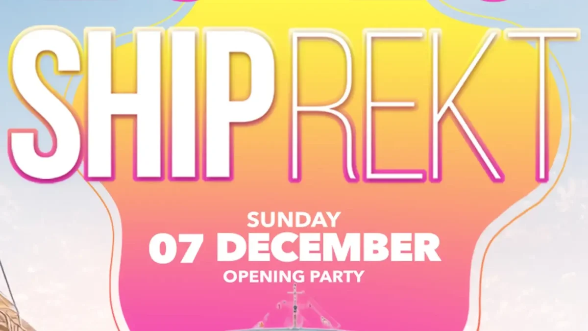 SHIPREKT 6th December - Small Groups (2-15pax)
