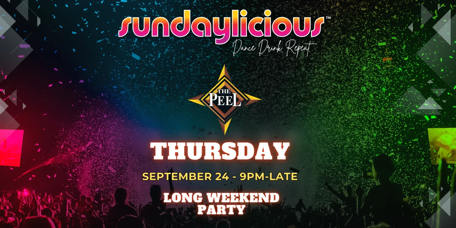 SUNDAYLICIOUS MELBOURNE SEP 24 THURSDAY NIGHT LONG WEEKEND