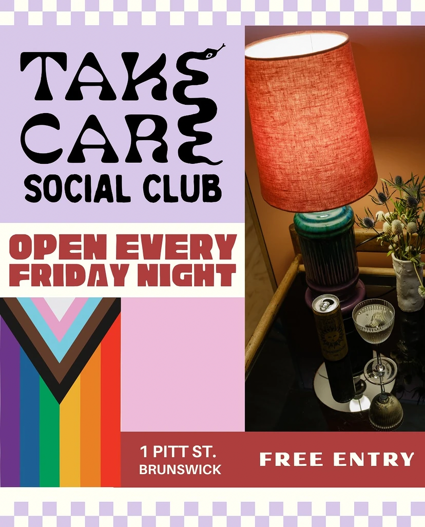 Take Care Social Club — Every Friday Night