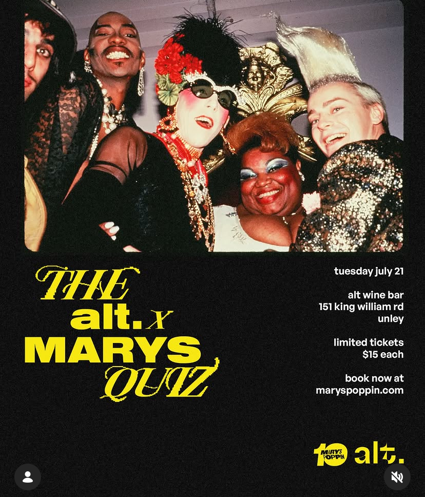 The alt. x Marys Quiz