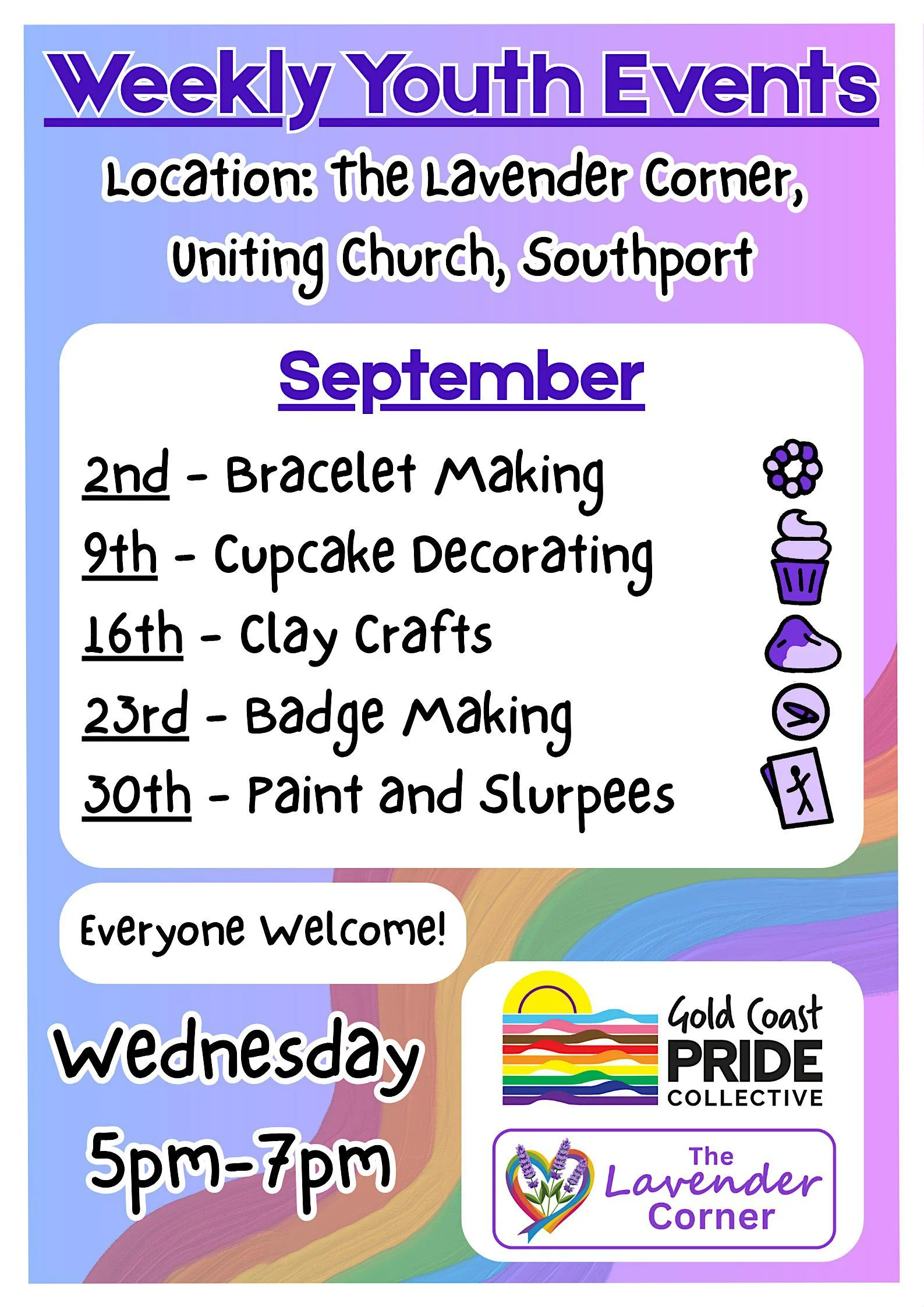 The Lavender Corner Youth Group - FREE