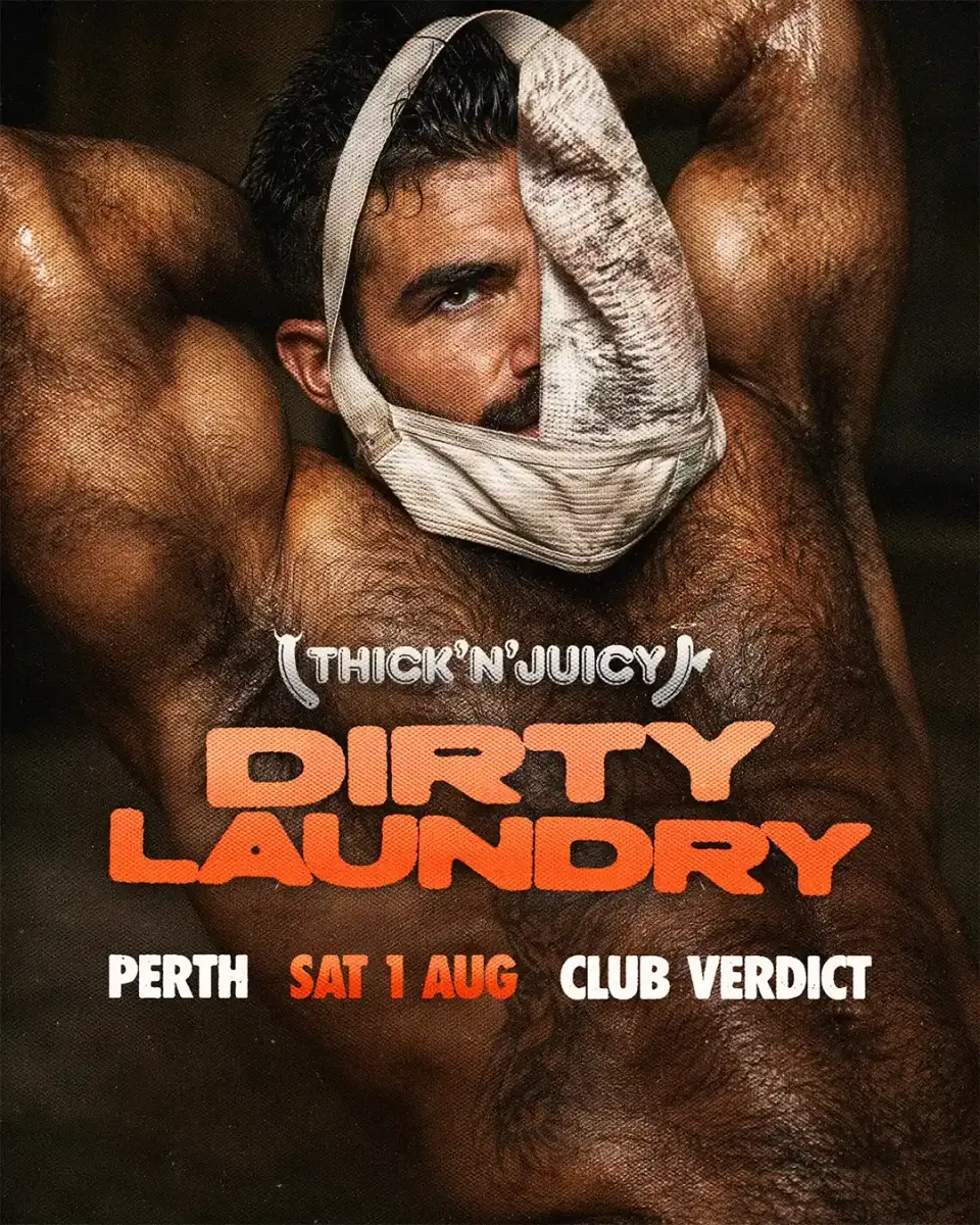 THICK 'N' JUICY Perth ❤️‍🔥 Dirty Laundry Underwear Party