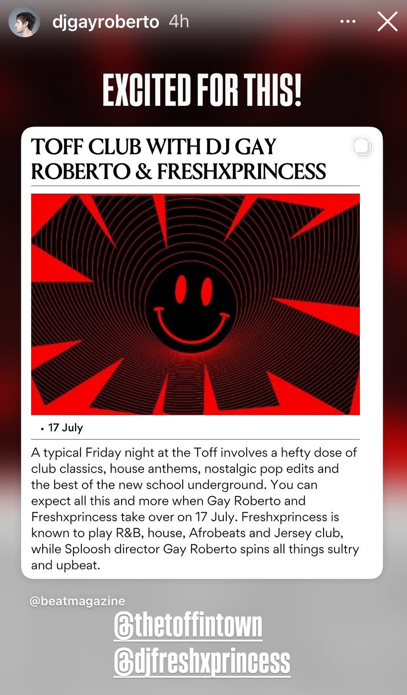 Toff Club with DJ Gay Roberto & Freshxprincess