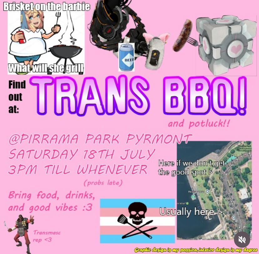 Trans BBQ and Potluck