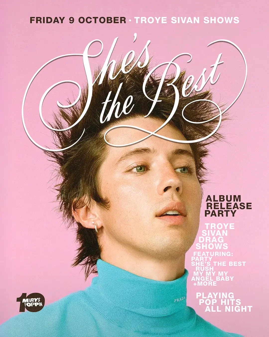 Troye Sivan Shows: Album Launch Party