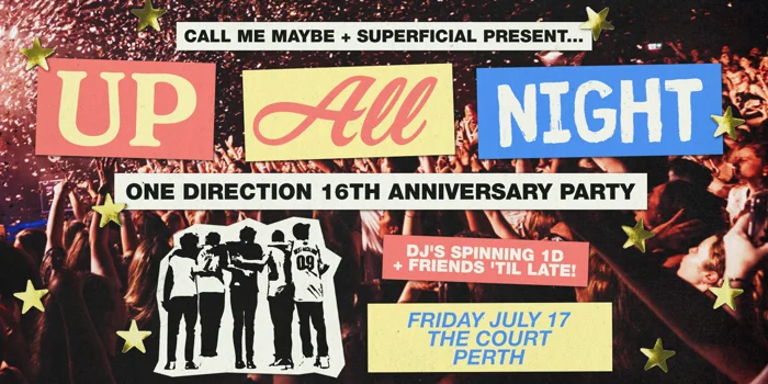 Up All Night: One Direction 16th Anniversary Party - Perth